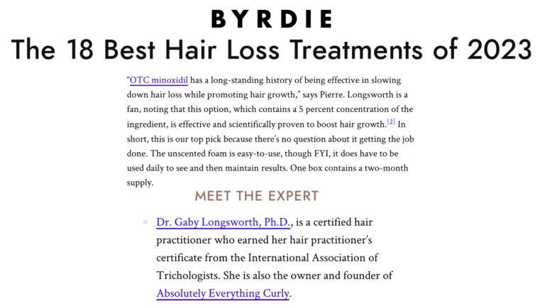 The 18 Best Hair Loss Treatments of 2023